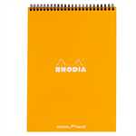 BLOCCO SPIRALE A4 80fg 80gr DOT ARANCIO