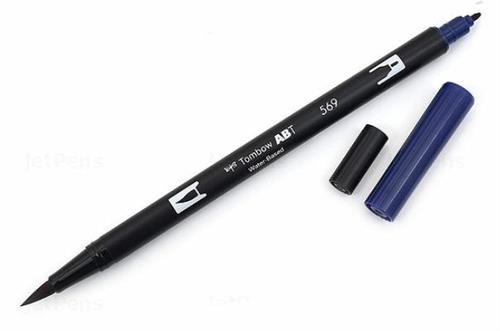 PENNARELLO DUAL BRUSH 569 BLU JET