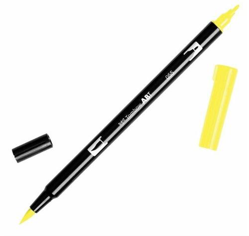 PENNARELLO DUAL BRUSH 055 GIALLO