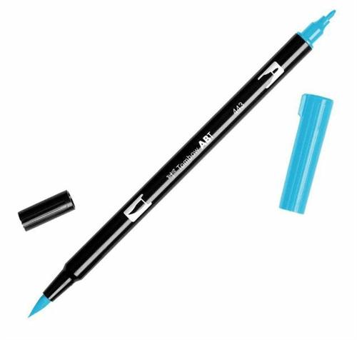 PENNARELLO DUAL BRUSH 443 BLU CHIA