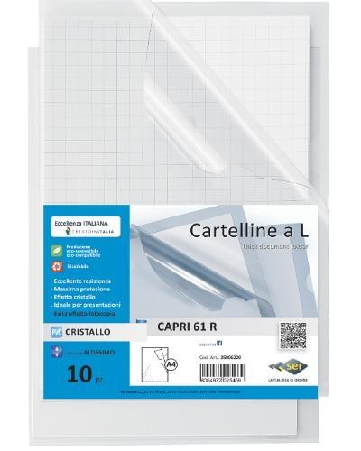 10 CARTELLE L CAPRI 61R ULTRACRISTAL 23x32